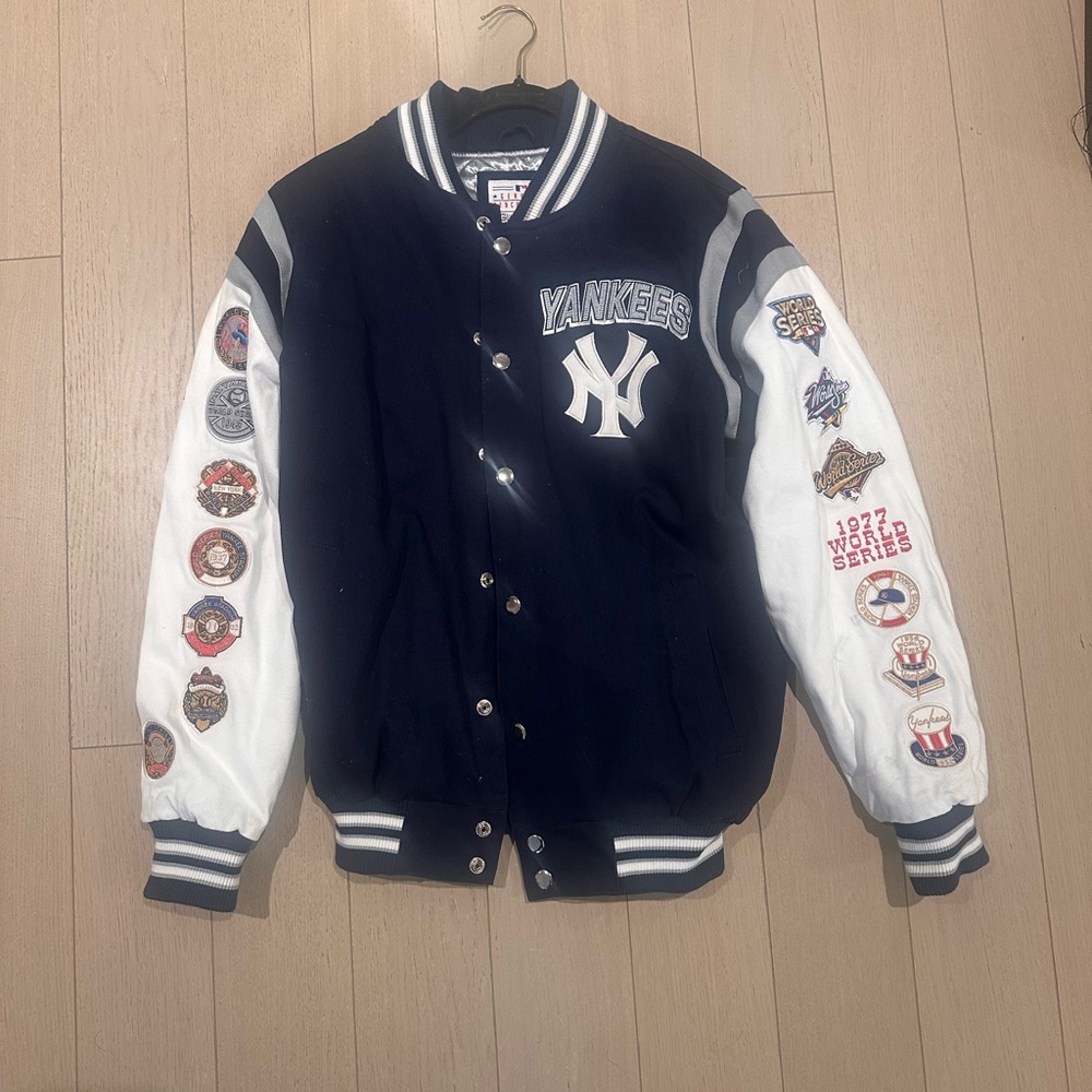 Yankees Varsity Jacket with Patches